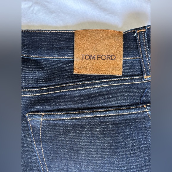 Tom Ford Dark Blue Skinny Jeans Sleek Design - Picture 5 of 5
